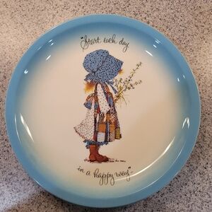 Holly Hobbie plate